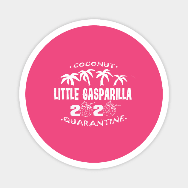 Coconut Quarantine - Little Gasparilla Island Magnet by Ultra Local